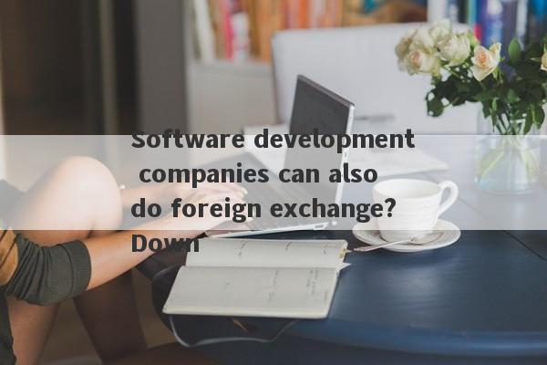 Software development companies can also do foreign exchange?Down