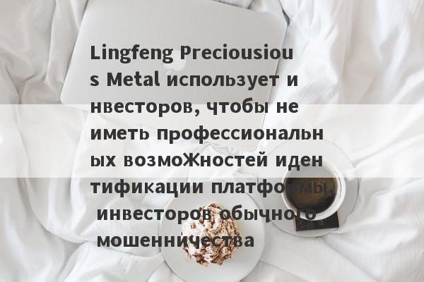 Lingfeng Preciousious Metal использует инвесторов, чтобы не иметь профессиональных возможностей идентификации платформы, инвесторов обычного мошенничества