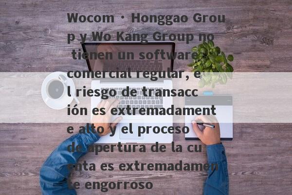 Wocom · Honggao Group y Wo Kang Group no tienen un software comercial regular, el riesgo de transacción es extremadamente alto y el proceso de apertura de la cuenta es extremadamente engorroso