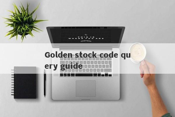 Golden stock code query guide