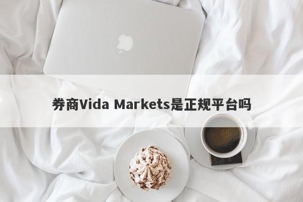 券商Vida Markets是正规平台吗