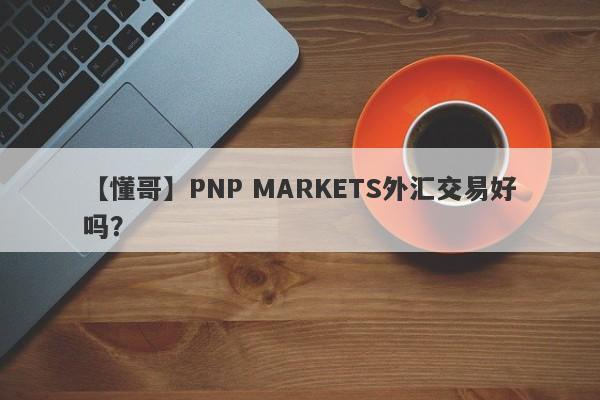 【懂哥】PNP MARKETS外汇交易好吗？
