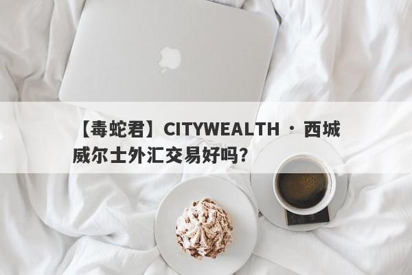 【毒蛇君】CITYWEALTH · 西城威尔士外汇交易好吗？
