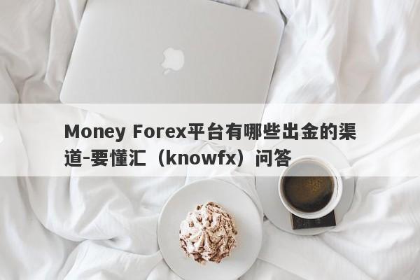 Money Forex平台有哪些出金的渠道-要懂汇（knowfx）问答