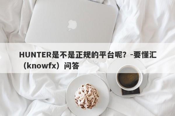 HUNTER是不是正规的平台呢？-要懂汇（knowfx）问答