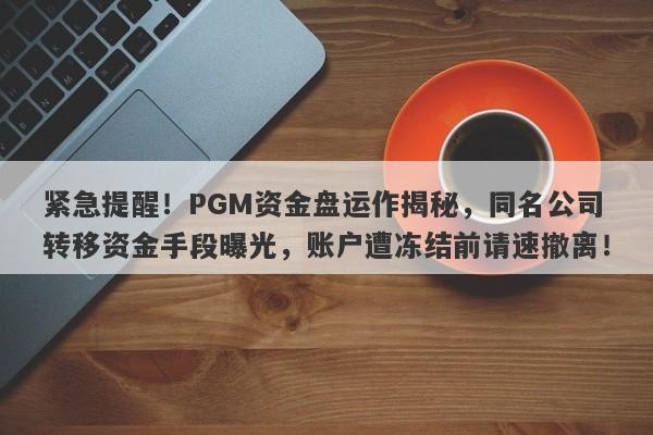 紧急提醒！PGM资金盘运作揭秘，同名公司转移资金手段曝光，账户遭冻结前请速撤离！