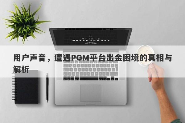 用户声音，遭遇PGM平台出金困境的真相与解析